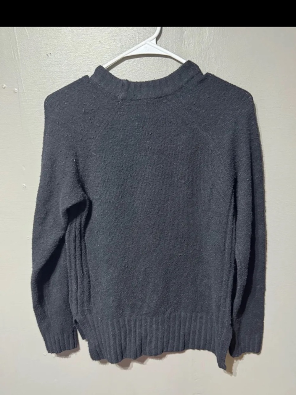 Time and Tru Women's Charcoal Crewneck Sweater